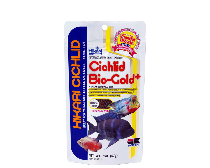 Hikari cichlid Bio-Gold Plus Mini 250g