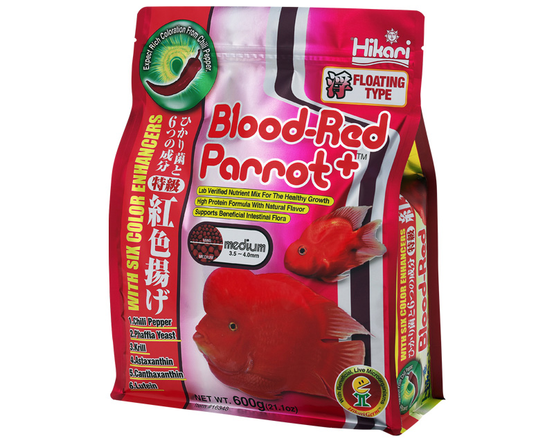 Hikari Blood-red Parrot  Plus Medium 600g