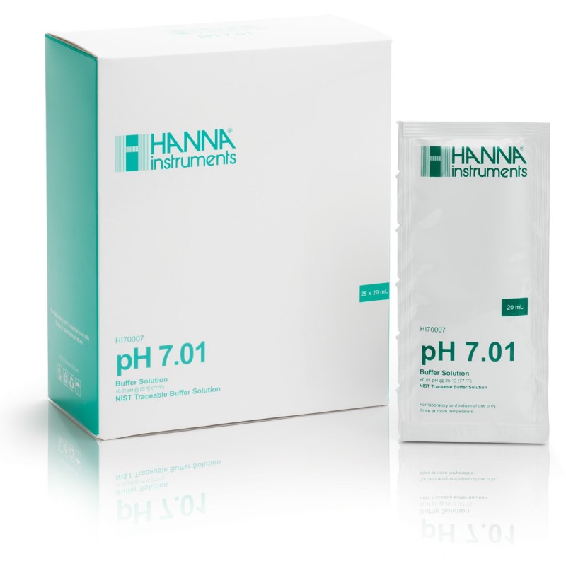 pH 7.01 Kalibreringsvätska HI70007P - HANNA