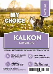 My Choice- Kalkon & Kyckling  1,5kg