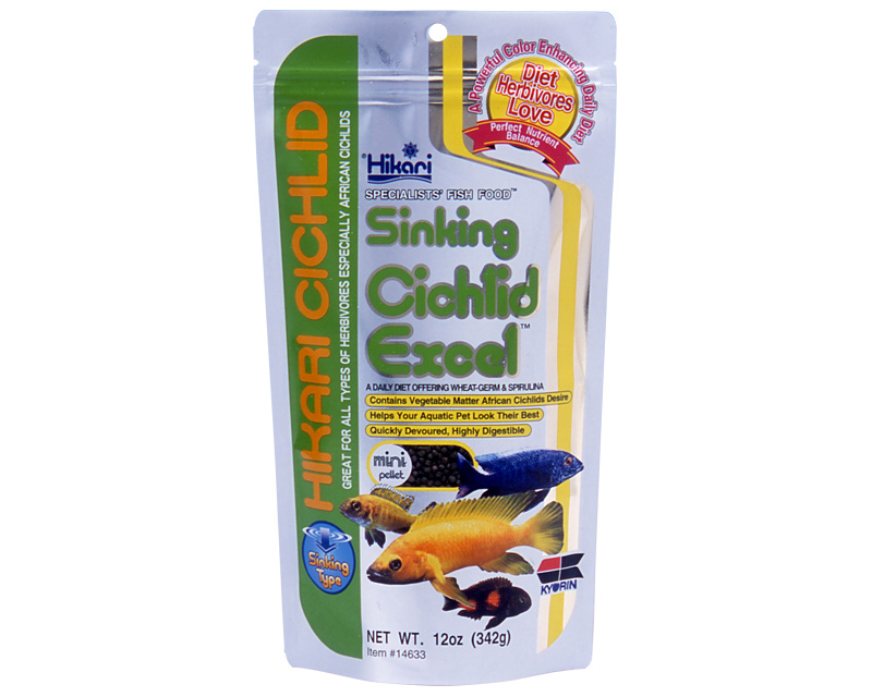 Hikari Cichlid Excel Sinking Mini 342 G