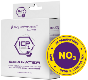 ICP Test 1 - Seawater - Aquaforest