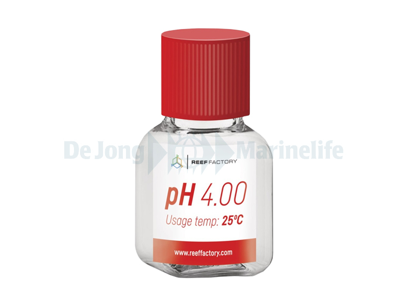 pH 4.00 Calibration fluid - 50ml - Reef Factory