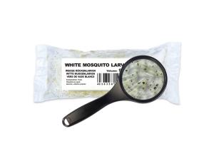 White Mosquito Larvae - 45ml - Levande Foder