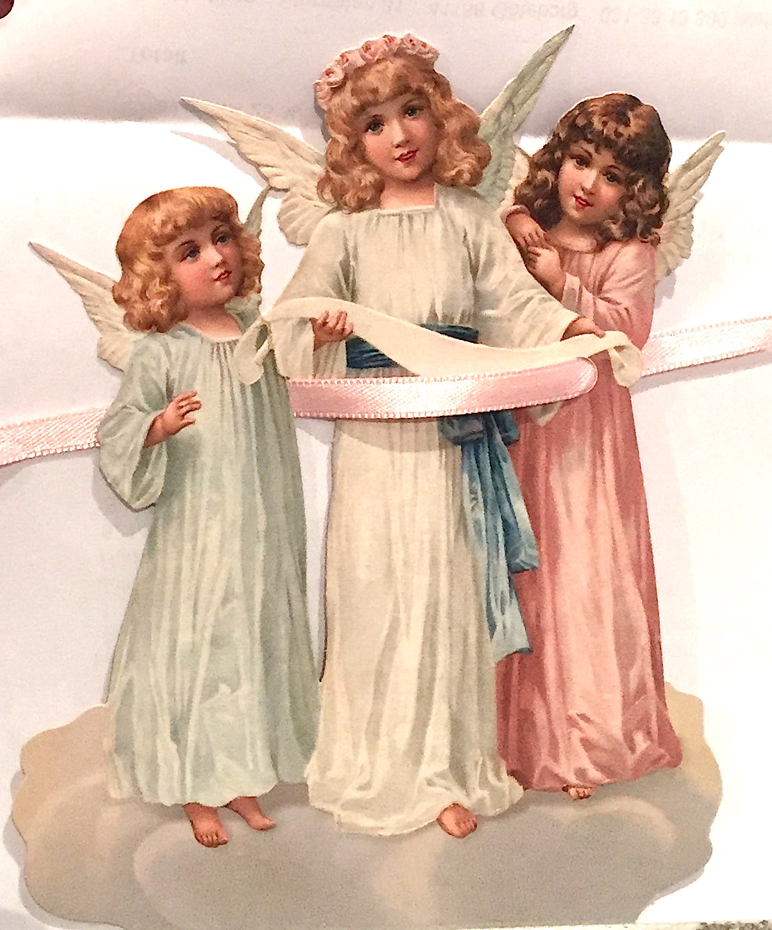Ангелочки в ретро стиле