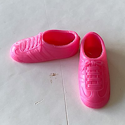 Barbie skor sneakers hot pink