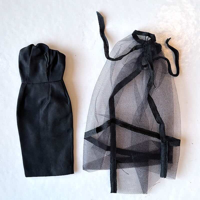 Barbie #1609 Black Magic Ensemble fr 1964-65