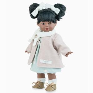 Docka Tina Pique m svart hår 42cm