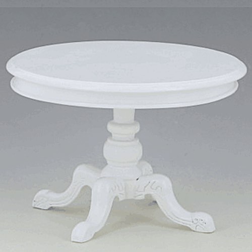 Matsalsbord bord vitt runt