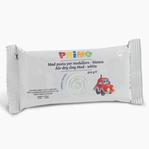 Lufttorkande lera vit 500g