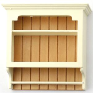 Kökshylla hylla vägghylla creme shaker-stil