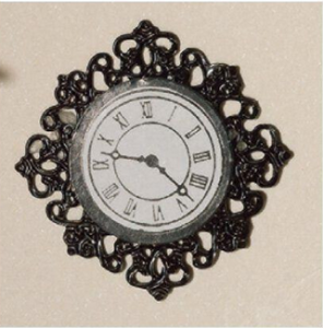 Klocka köksklocka svart