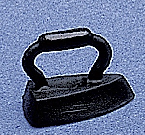 Strykjärn svart