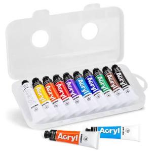 10 st hobbyfärg hög pigment Primo 18 ml