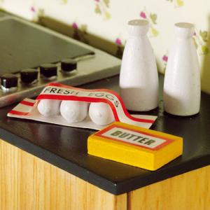 Ägg, smör och mjölk