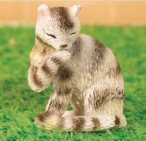 Katt Purdie sittande