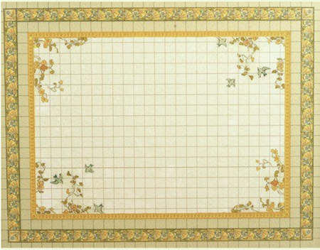 Golv luxury floral mural