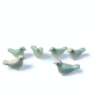 6 st duvor turturduvor 2,2 cm