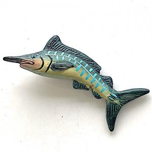 Svärdfisk fisk fiskelycka