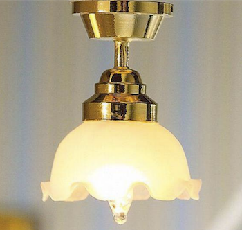 Lampa taklampa blom tulip EL