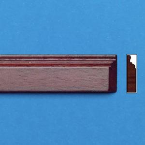 List golvlist mahogny 45 cm