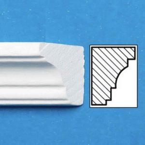 List vitmålad cornich stukatur 45 cm