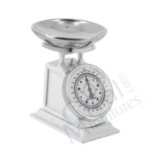 Hushållsvåg våg vit