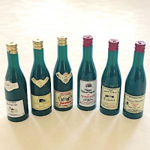 6 st vinflaskor champagne