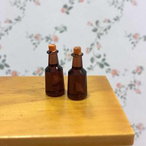 2 st flaskor olja vinäger dryck