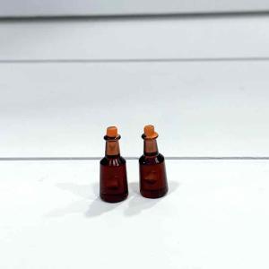 2 st flaskor oljeflaskor