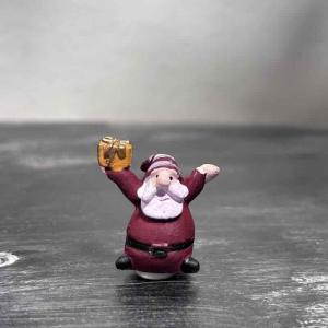 Tomte m paket, dekor 2,8 cm