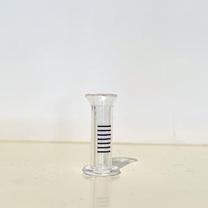 Medicin-mått provrör mått