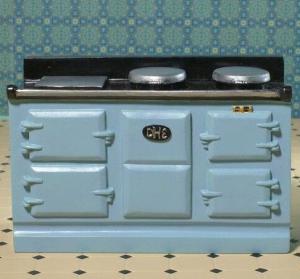 AGA-spis ljusblå bred spis