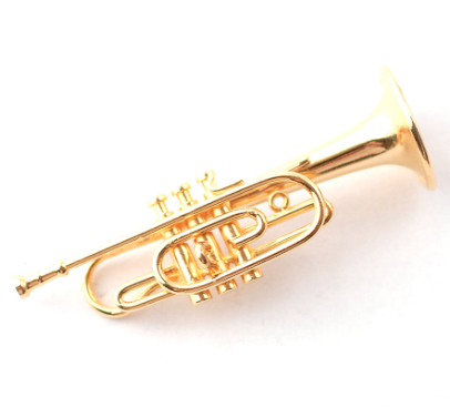 Kornett trumpet blåsinstrument