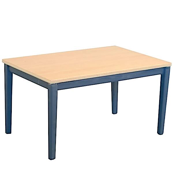 Bord köksbord blå trä