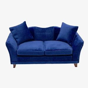 Soffa royal blue modern lyx