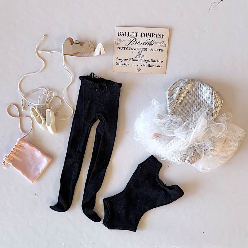 Barbie #989 Ballerina fr 1961-65 komplett (b)