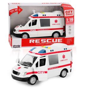 Ambulans med ljud- o ljuseffekt