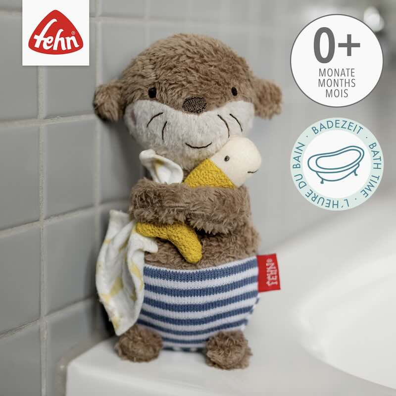 Badleksak Utter m fisk, flyter i badet