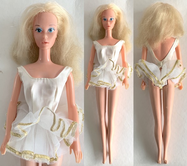 Barbie #9093 Ballerina Barbie fr -76-78