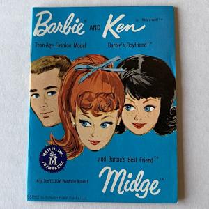 Barbie Booklet Barbie and Ken blå