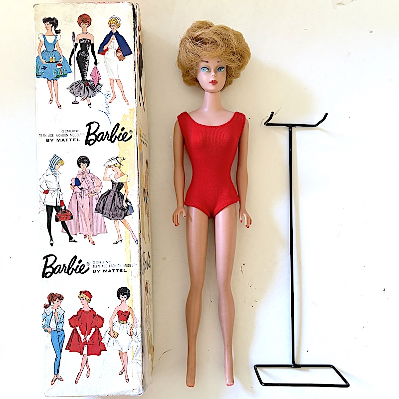 Barbie #850 bubble cut red head fr 1964-67