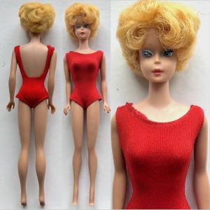 Barbie #850 bubble cut honey blond fr 1964-67, transitional (4)
