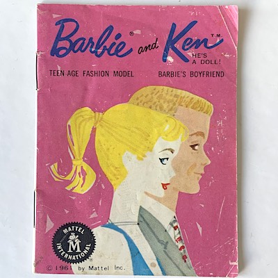 Barbie and Ken booklet fr 1961 a rosa