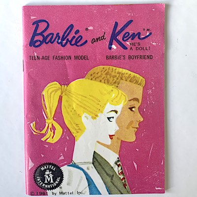 Barbie and Ken booklet fr 1961 c rosa