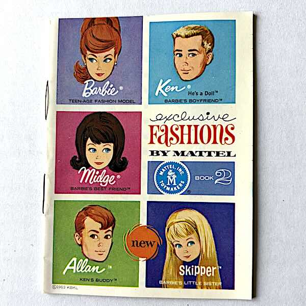 Barbie Booklet 2, 1963 (b) nm