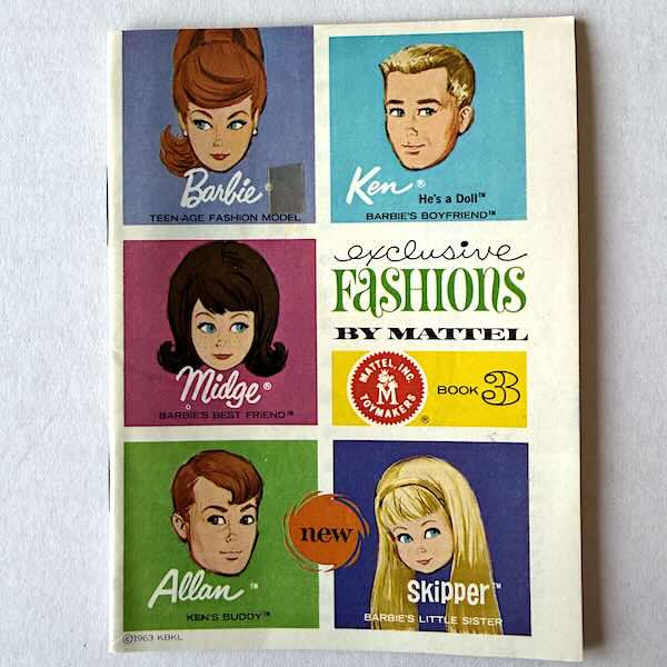 Barbie Booklet 3, 1963 (c)