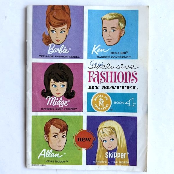 Barbie Booklet 4, 1963