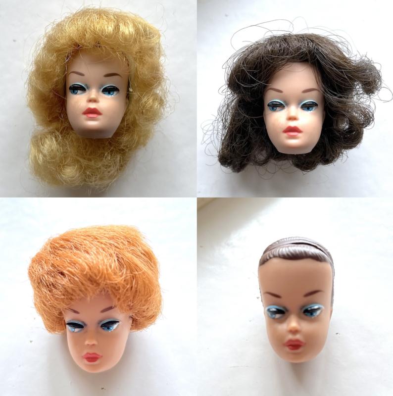 Barbie Fashion Queen Barbie w wigs fr 1963-65 (c)