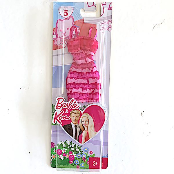 Barbie klänning #y8852 rosa